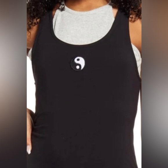 bp 90’s Layered Ying Yang Embroidered Dress - Picture 3 of 6
